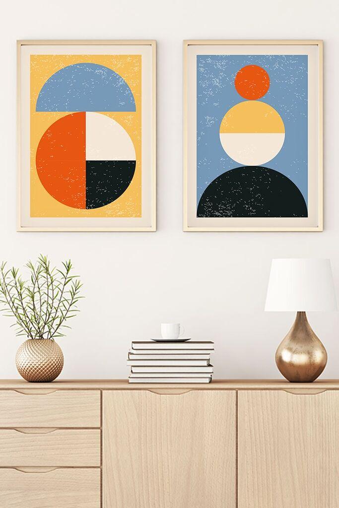 Wallity Uramljena slika Huhu14, 20x30 cm , 2 dela