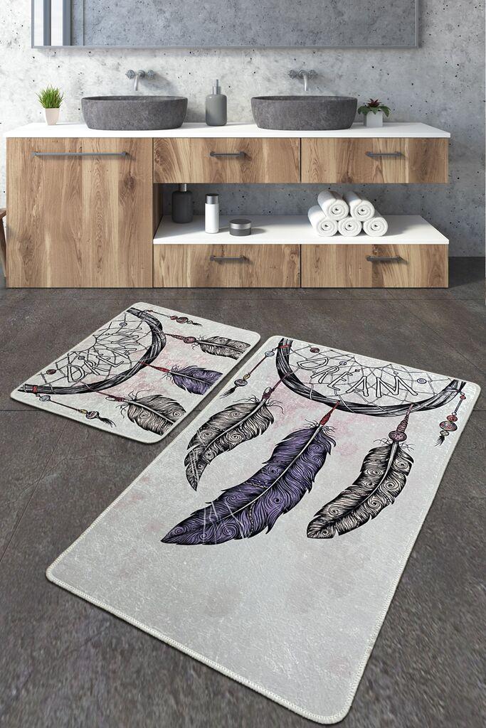 L'essentiel Maison Set od 2 kupaonska tepiha Šarene