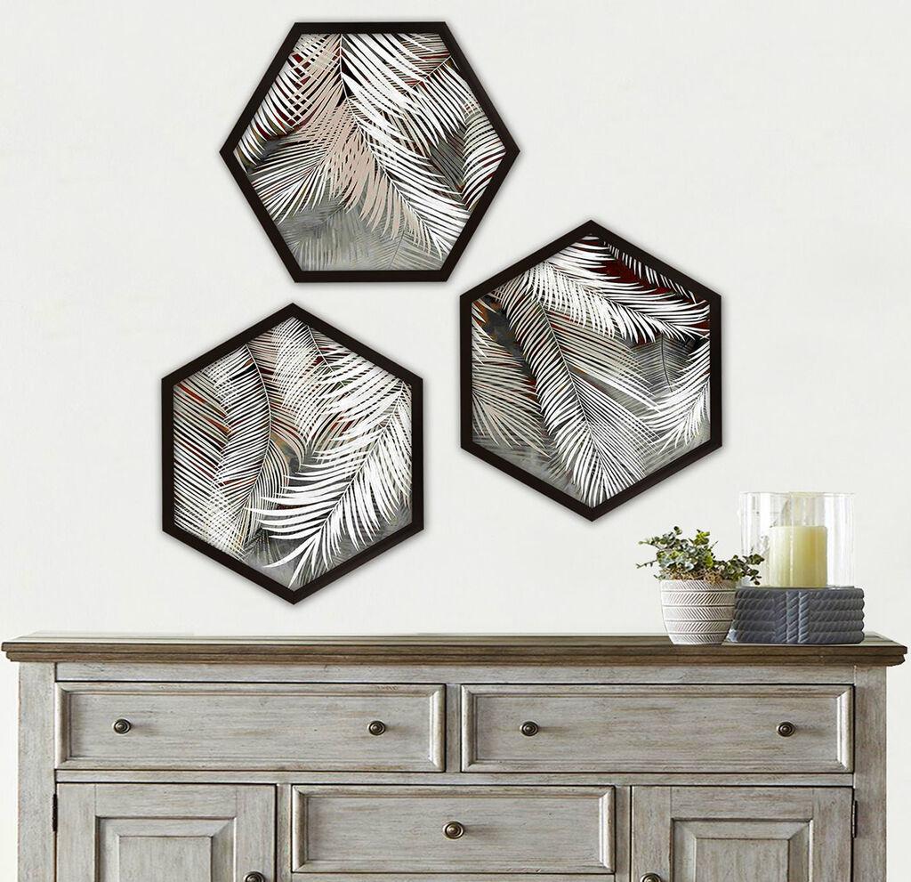 Wallity Uramljena slika 6GEN157879, 35x35 cm, 3 dela