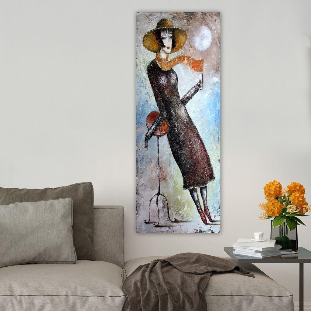 Wallity Slika na platnu 30x80cm