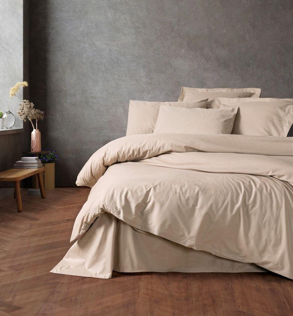L'essentiel Maison Komplet posteljina Plain, 200x220 cm, Bež