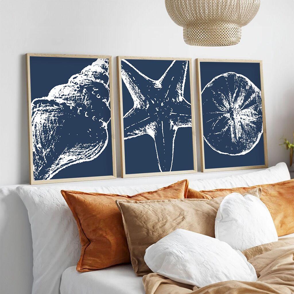 Wallity Uramljena slika Huhu238, 20x30 cm , 3 dela