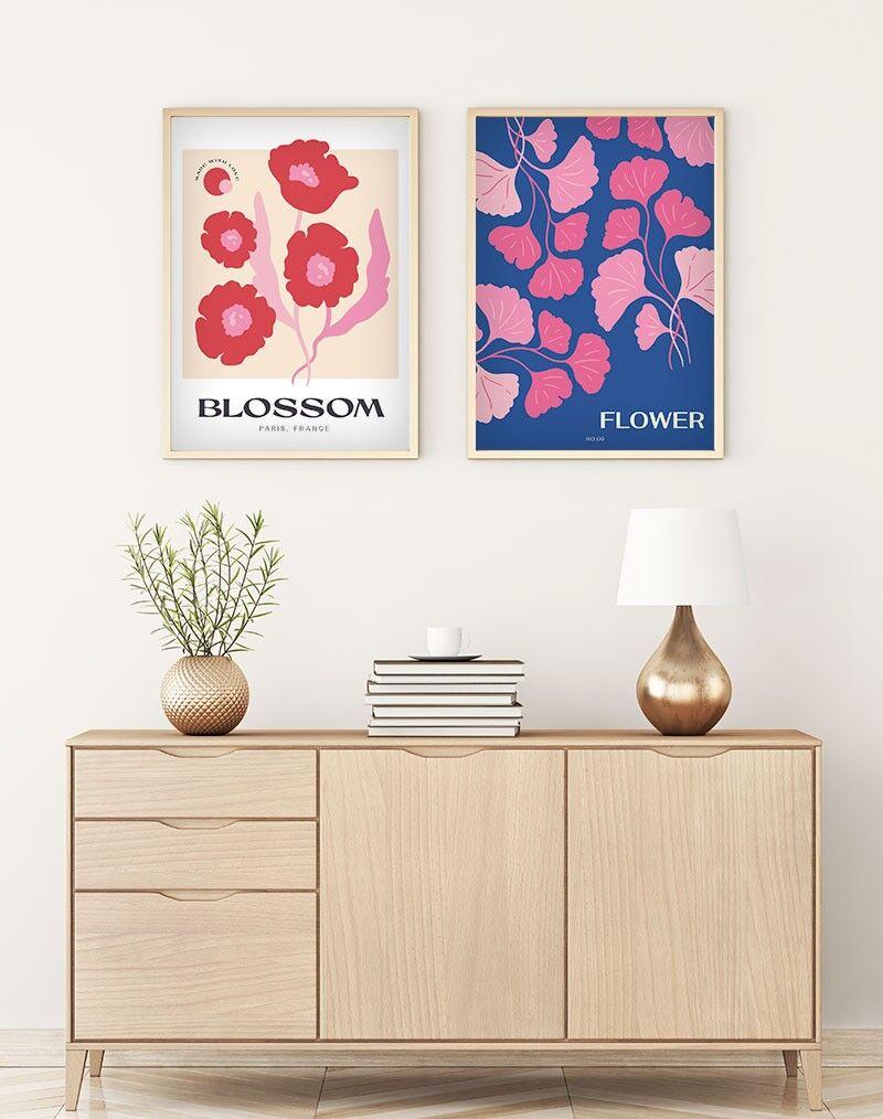 Wallity Uramljena slika Huhu165, 30x40 cm , 2 dela