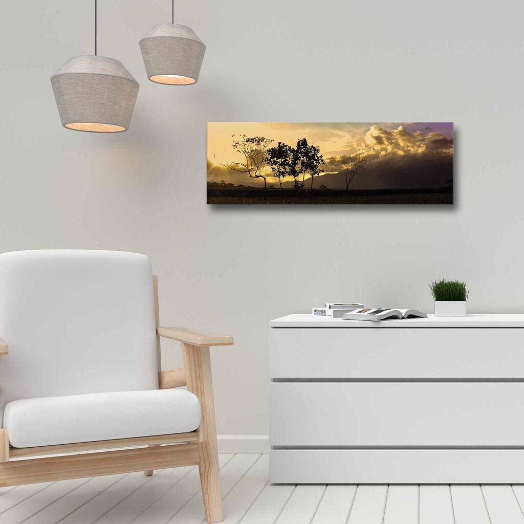 Wallity Slika na platnu 30x90cm