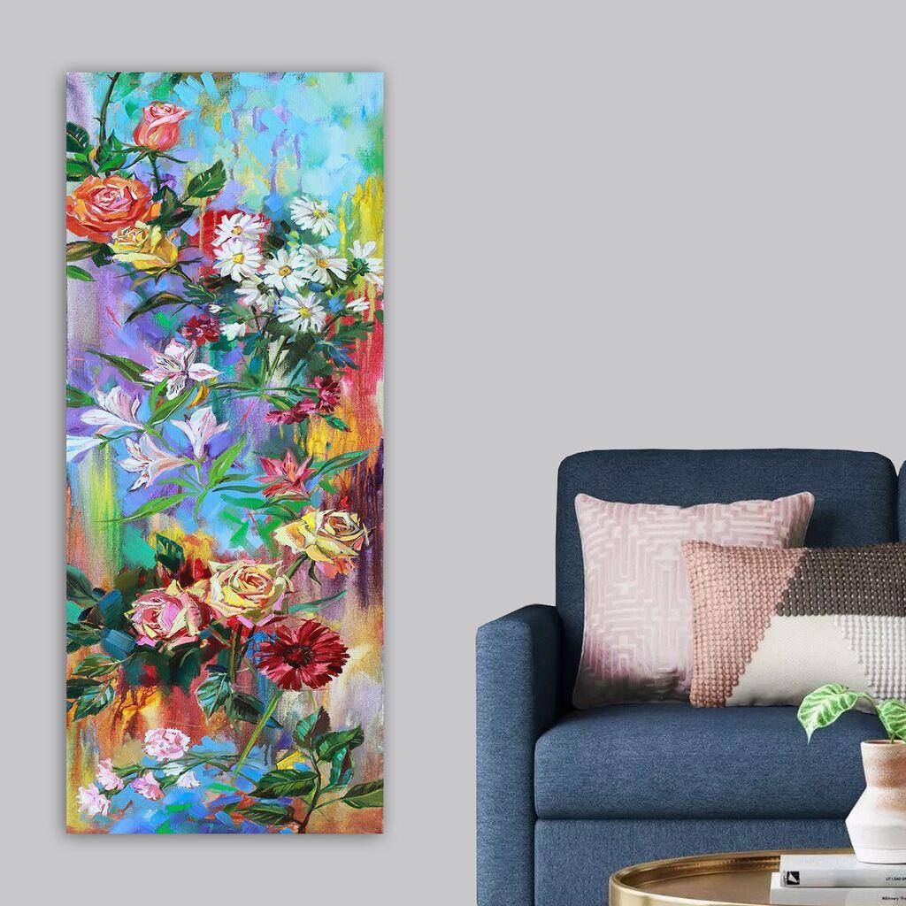 Wallity Slika na platnu 50x120cm