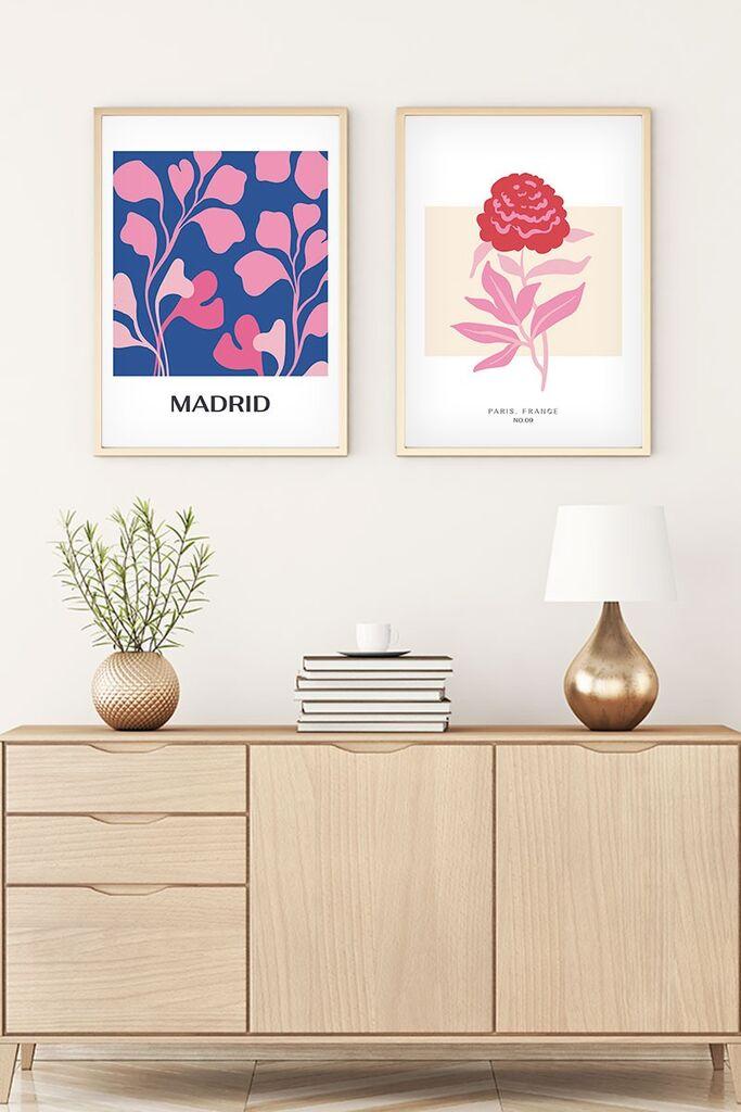 Wallity Uramljena slika Huhu175, 35x50 cm , 2 dela