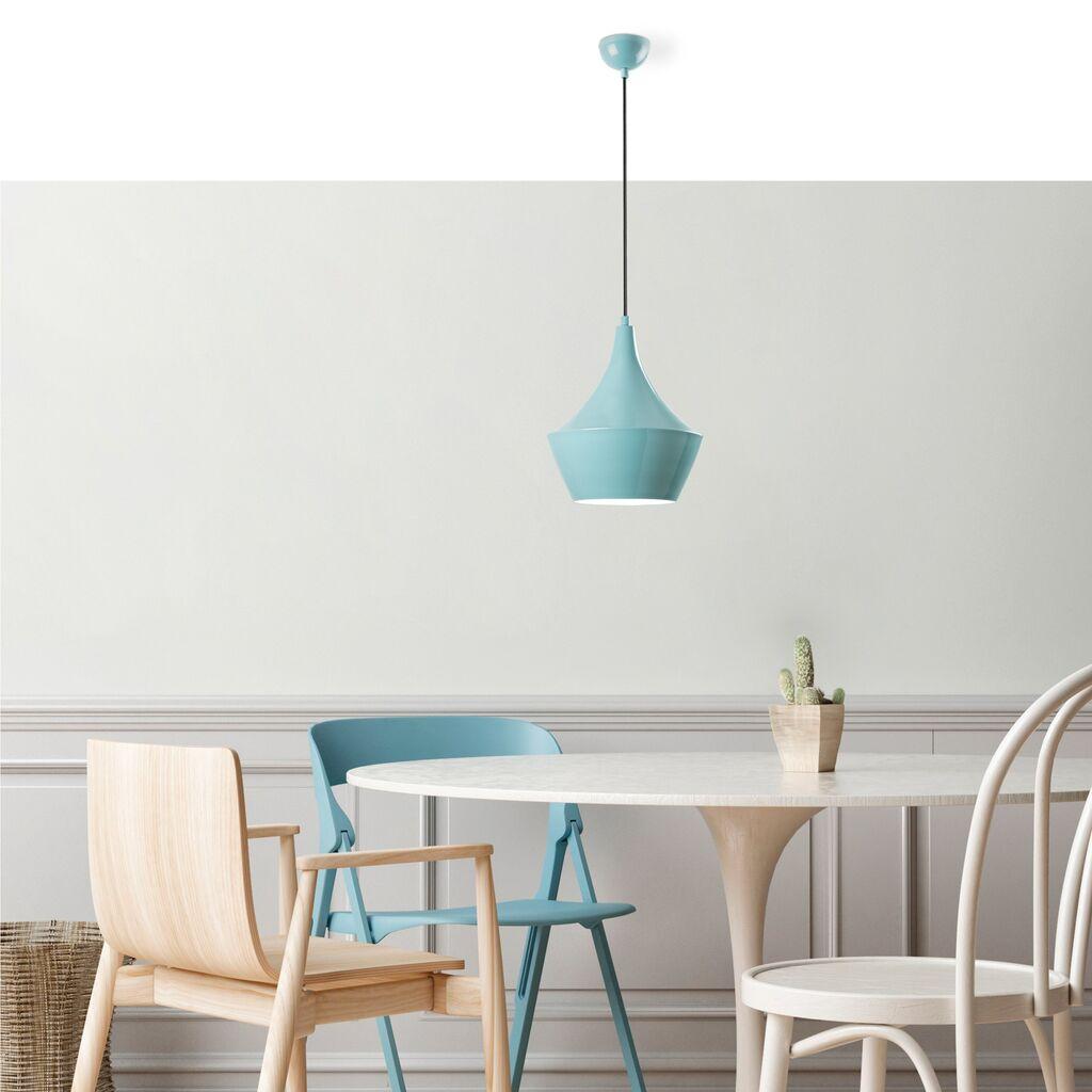 Opviq Luster Tom, 37-130 cm, O23 cm, tirkizna