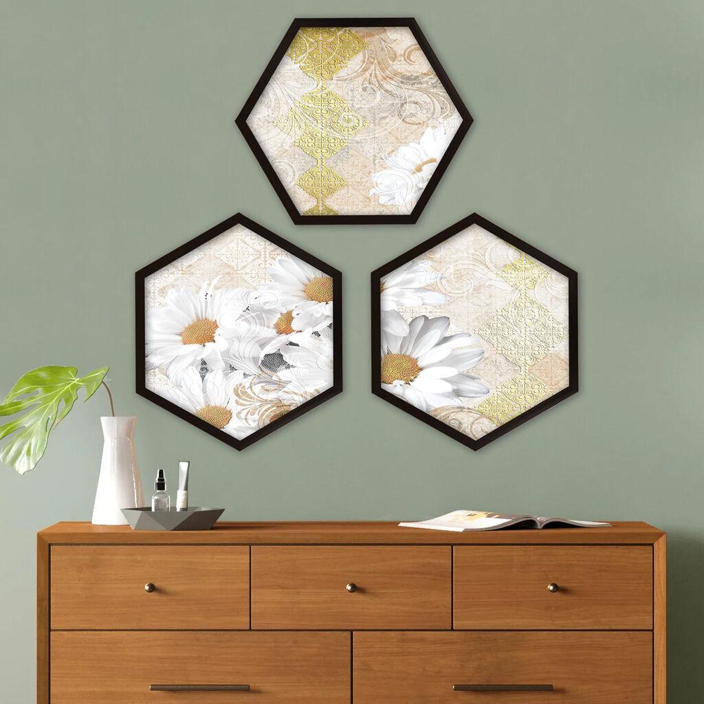 Wallity Uramljena slika 6GEN1067825636, 35x35 cm, 3 dela