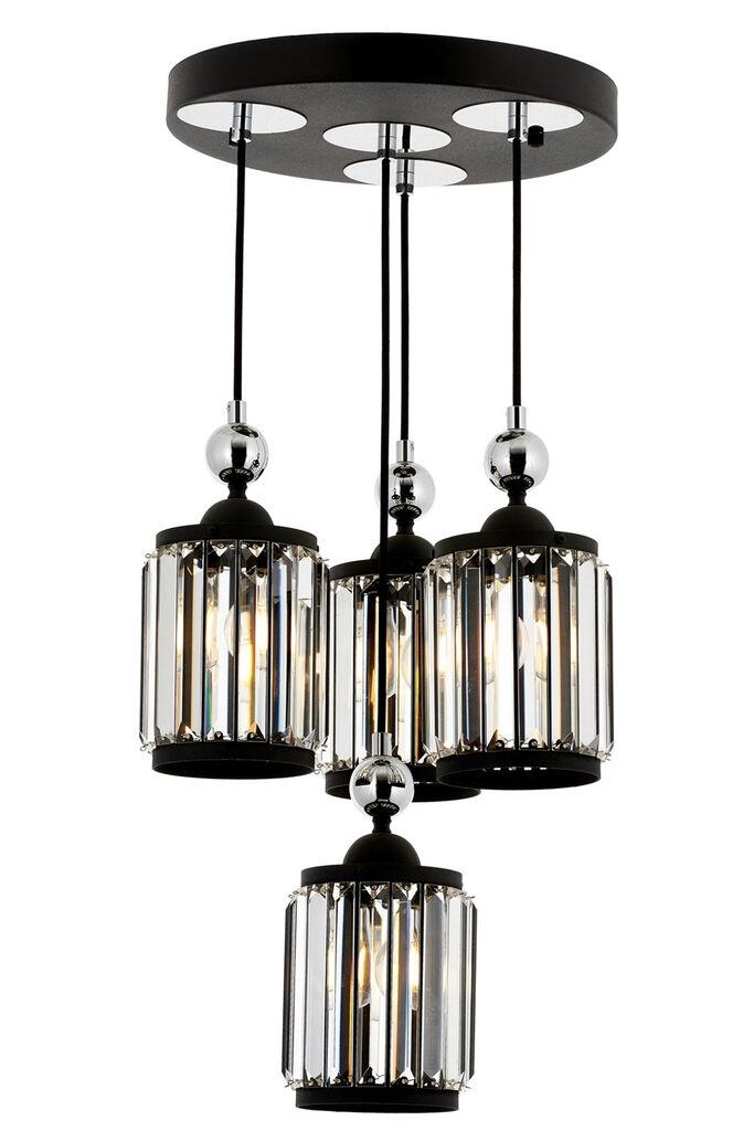 Opviq Luster Av-4318-4T-Bsy, 80 cm, Crni