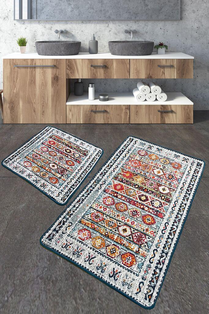 L'essentiel Maison Set od 2 kupaonska tepiha Šarene