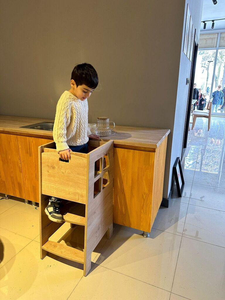 Hanah Home Kule komoda s ladicama, smeđa