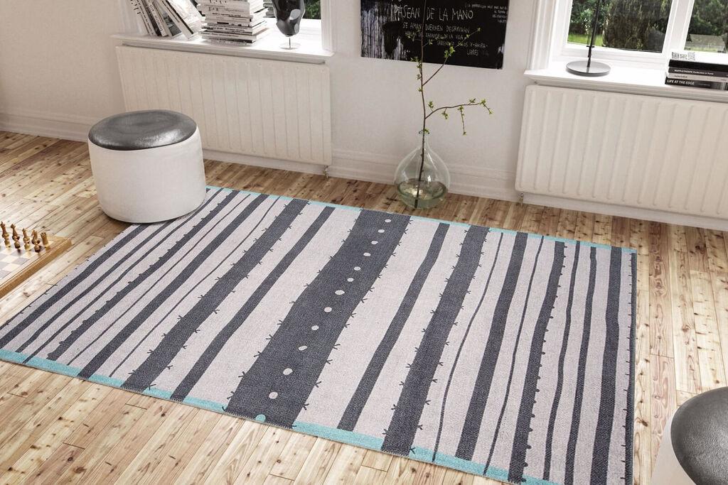 Conceptum Hypnose tepih Funk Chenille 173, 75x150cm, crni