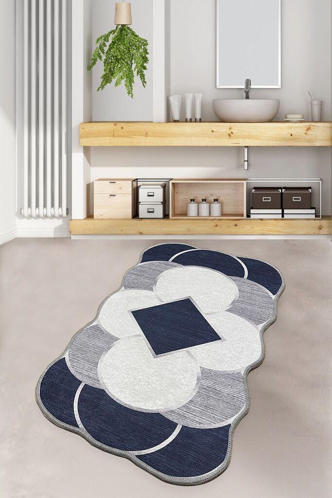 L'Essentiel Maison Corte prostirka za kupatilo, 70x120cm, tamno siva