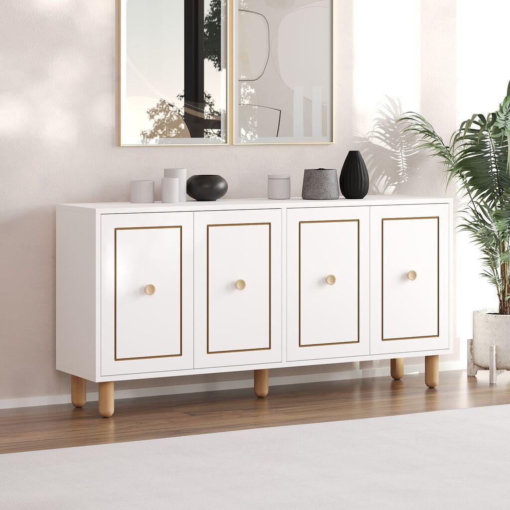 Hanah Home Konzolni sto Urban, 150x73x36 cm, Bijela