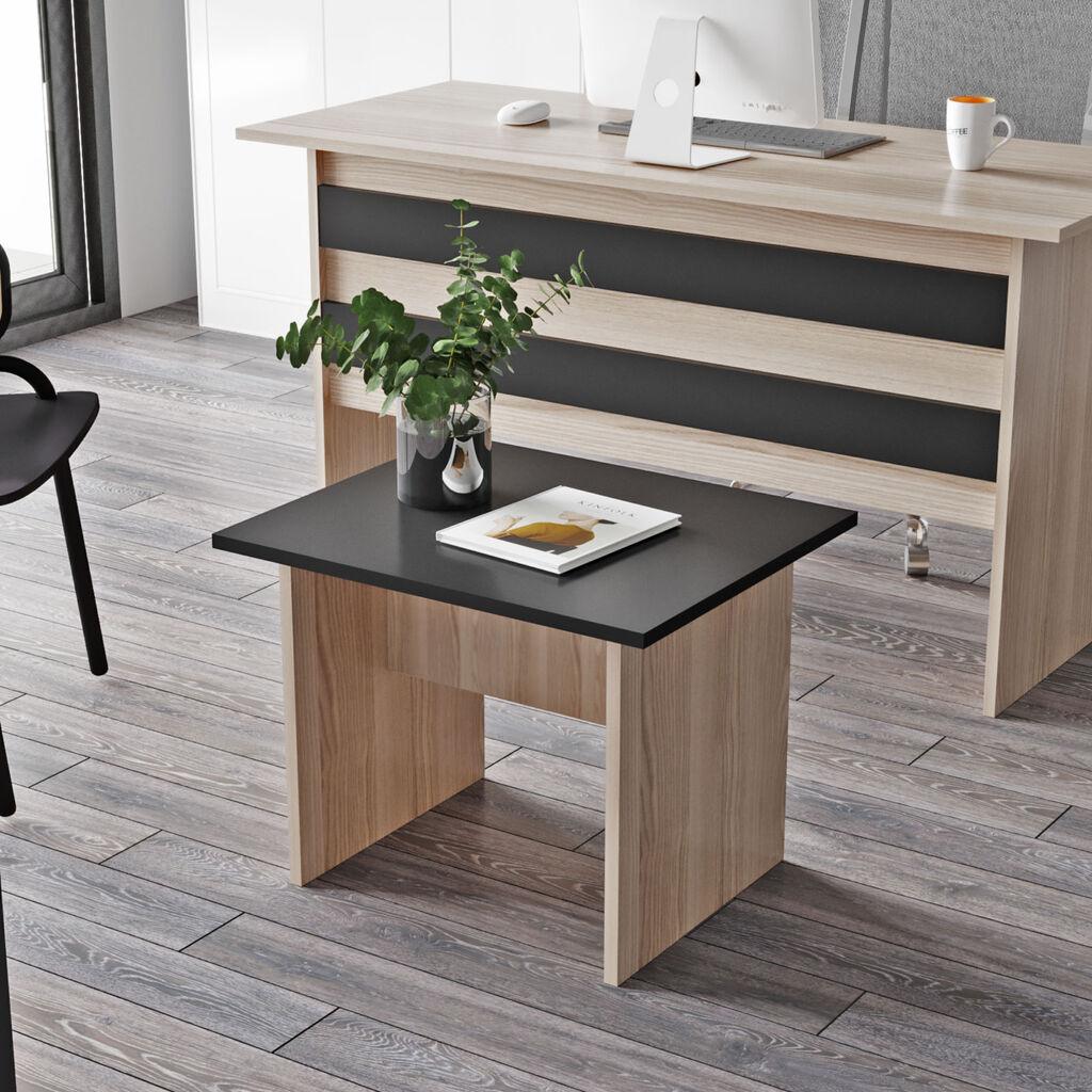 Hanah Home Klub sto Vo2-Ob, 60x46.3x50 cm, Smeđi