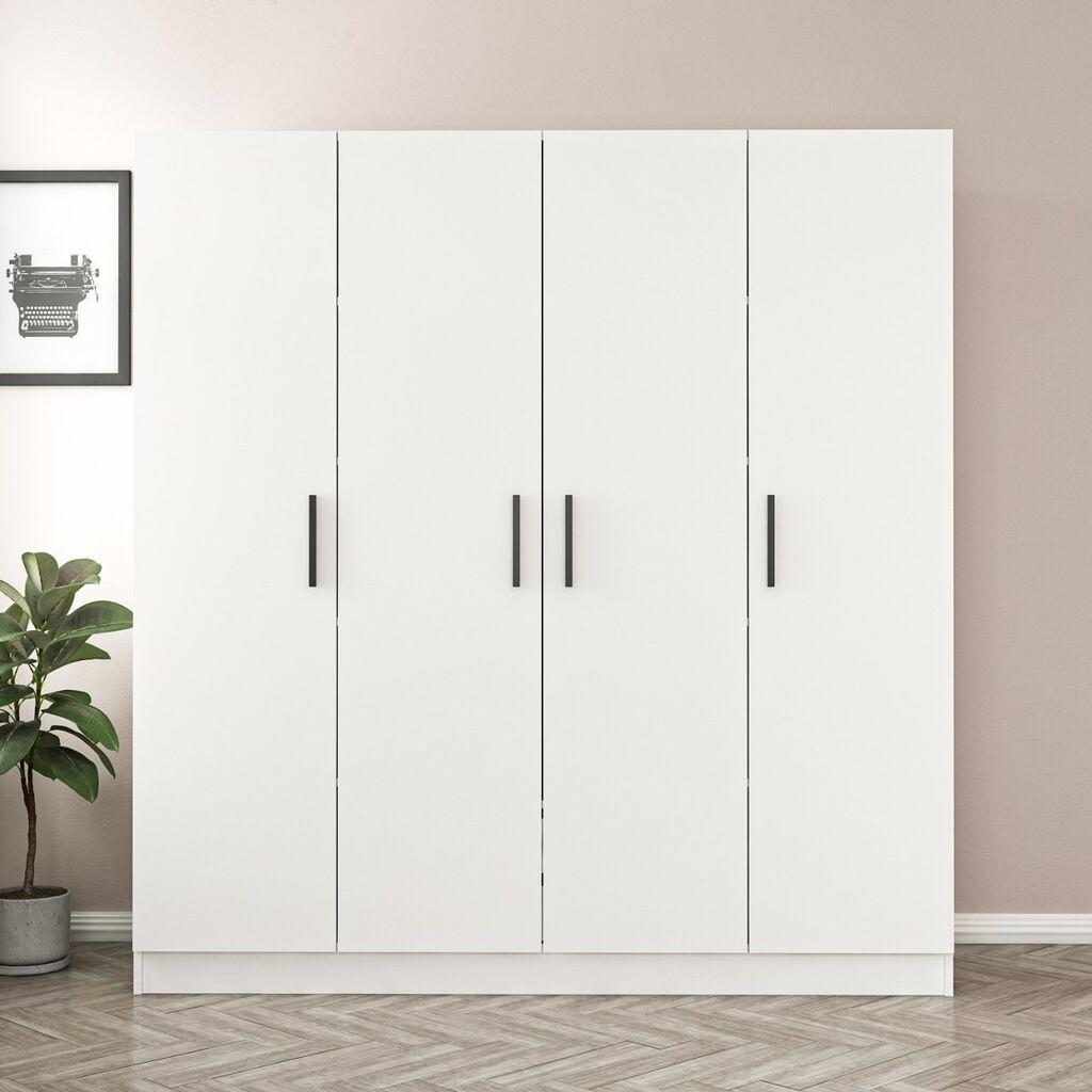 Hanah Home Ormar Kale-2186, 180x190x52 cm, Bijela