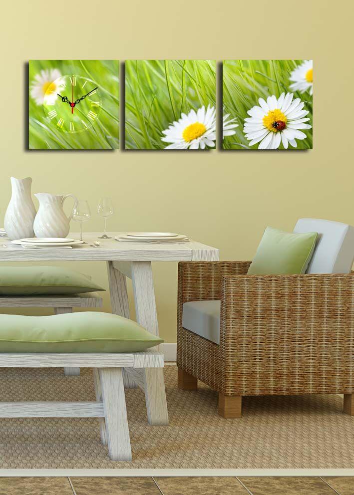 Wallity Zidni sat 3P2828CS-9, 90x28 cm, 3 dela
