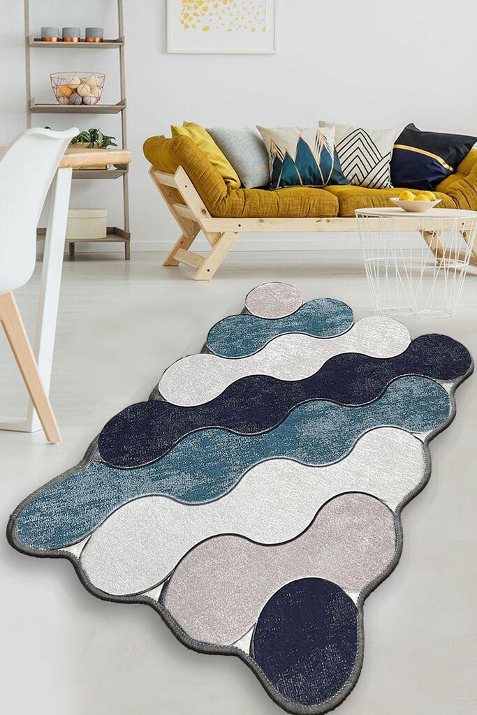 Conceptum Hypnose Carpet Circle, 100x200cm, tamnoplava