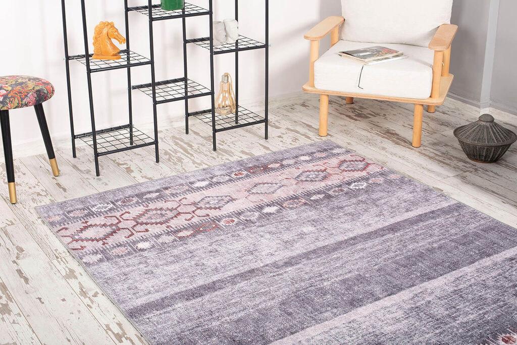 Conceptum Hypnose tepih Funk Chenille 218, 75x150cm, svijetlo siva