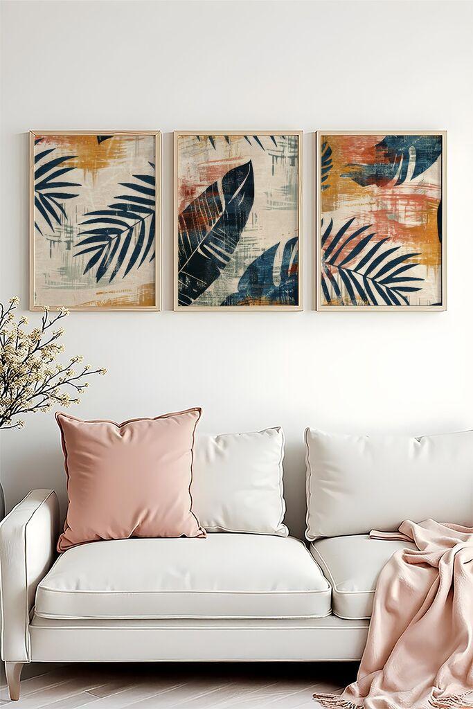Wallity Uramljena slika Huhu468, 20x30 cm , 3 dela