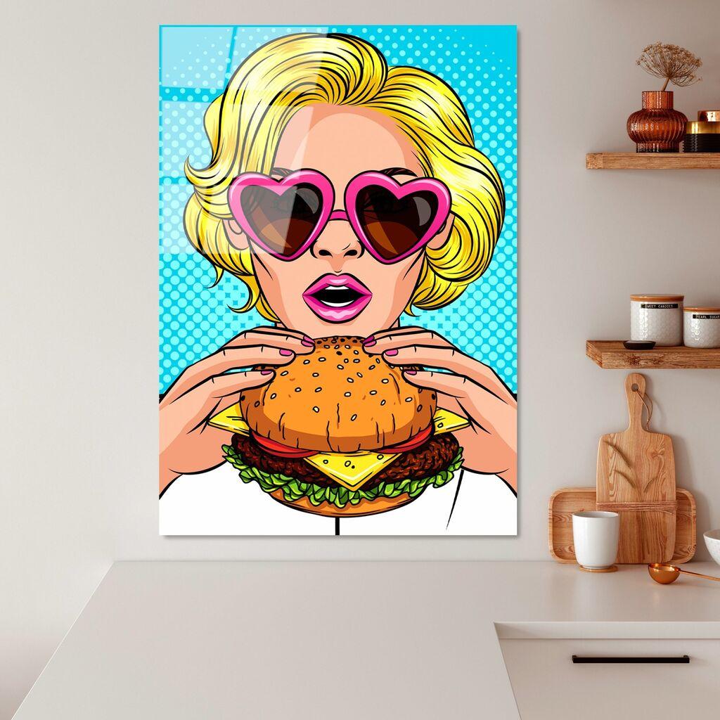 Wallity Slika od kaljenog stakla 70x100cm