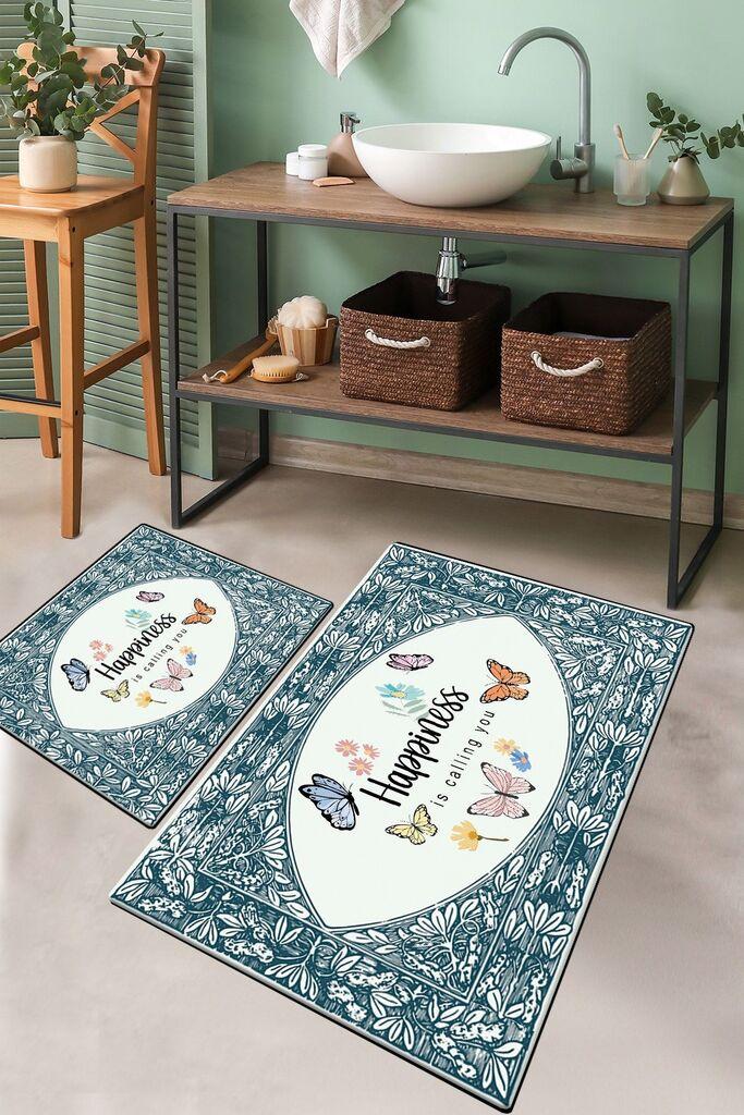 L'essentiel Maison Set od 2 kupaonska tepiha Šarene