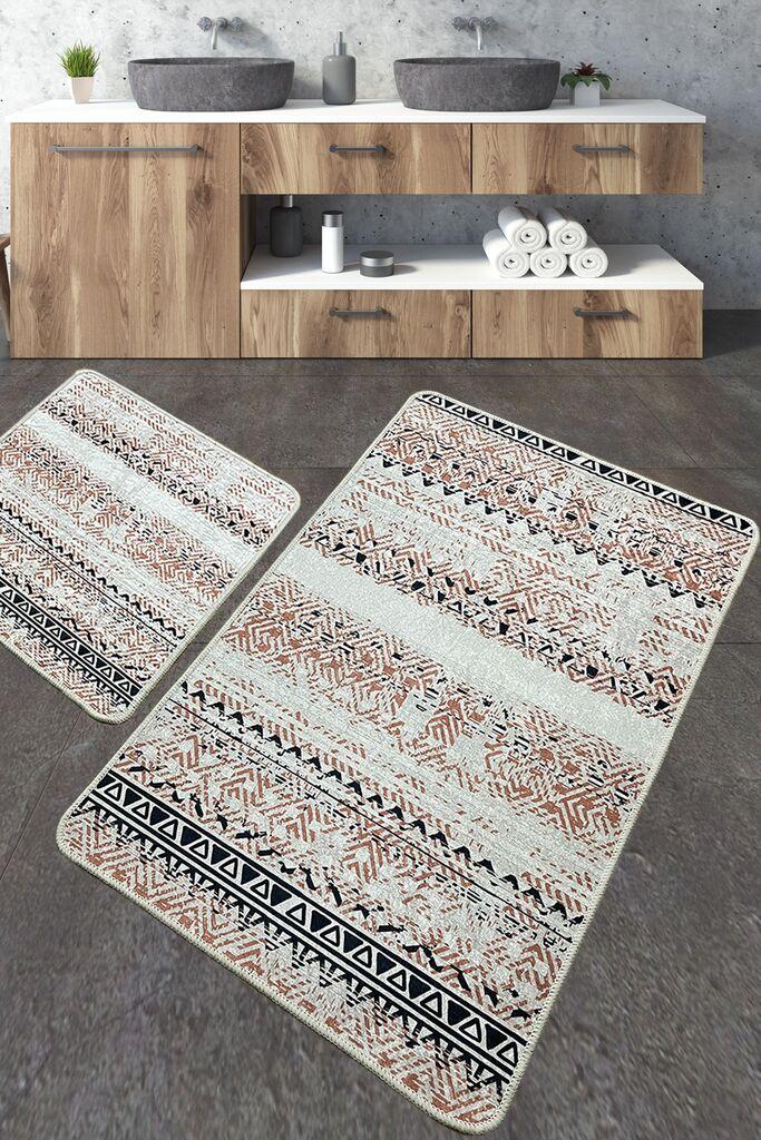 L'essentiel Maison Set od 2 kupaonska tepiha Šarene