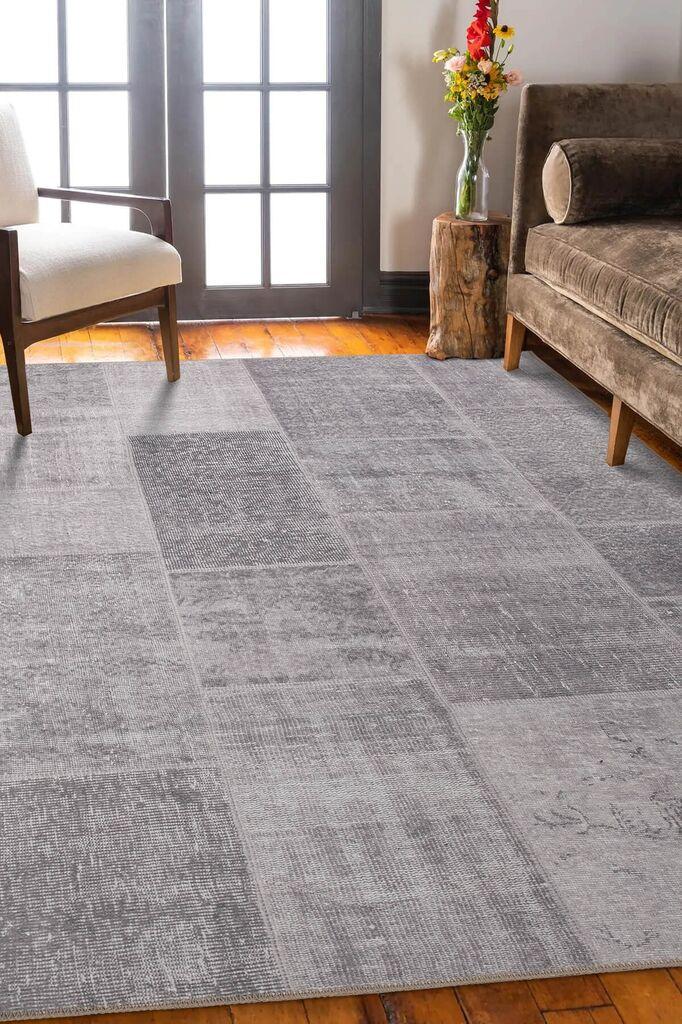 Conceptum Hypnose Carpet Folk -BA 36, 140x190 cm, siva