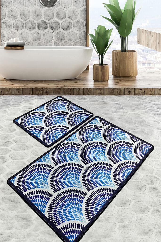 L'essentiel Maison Otirač za kupatilo Azul, 2 komada, plava