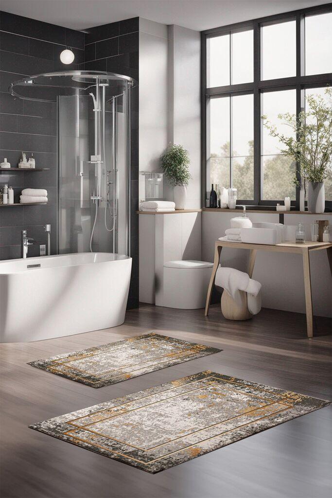 L'essentiel Maison Set tepiha za kupatilo CT-5097, 2 komada, šareni