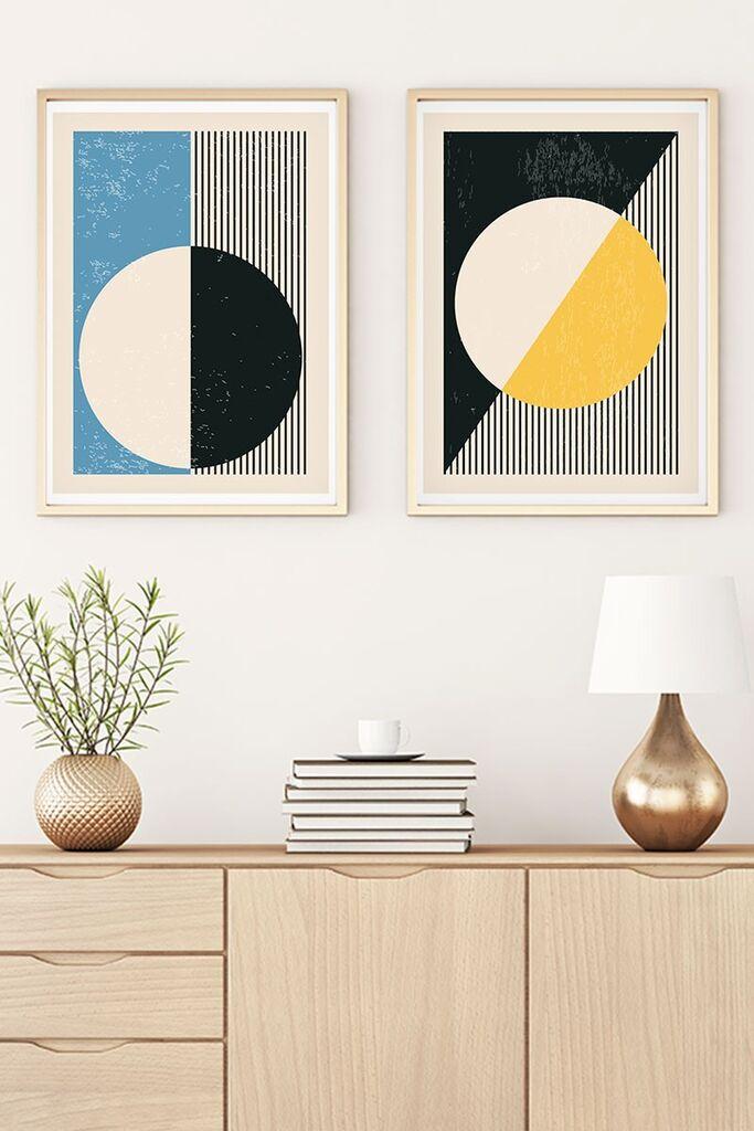 Wallity Uramljena slika Huhu19, 20x30 cm , 2 dela