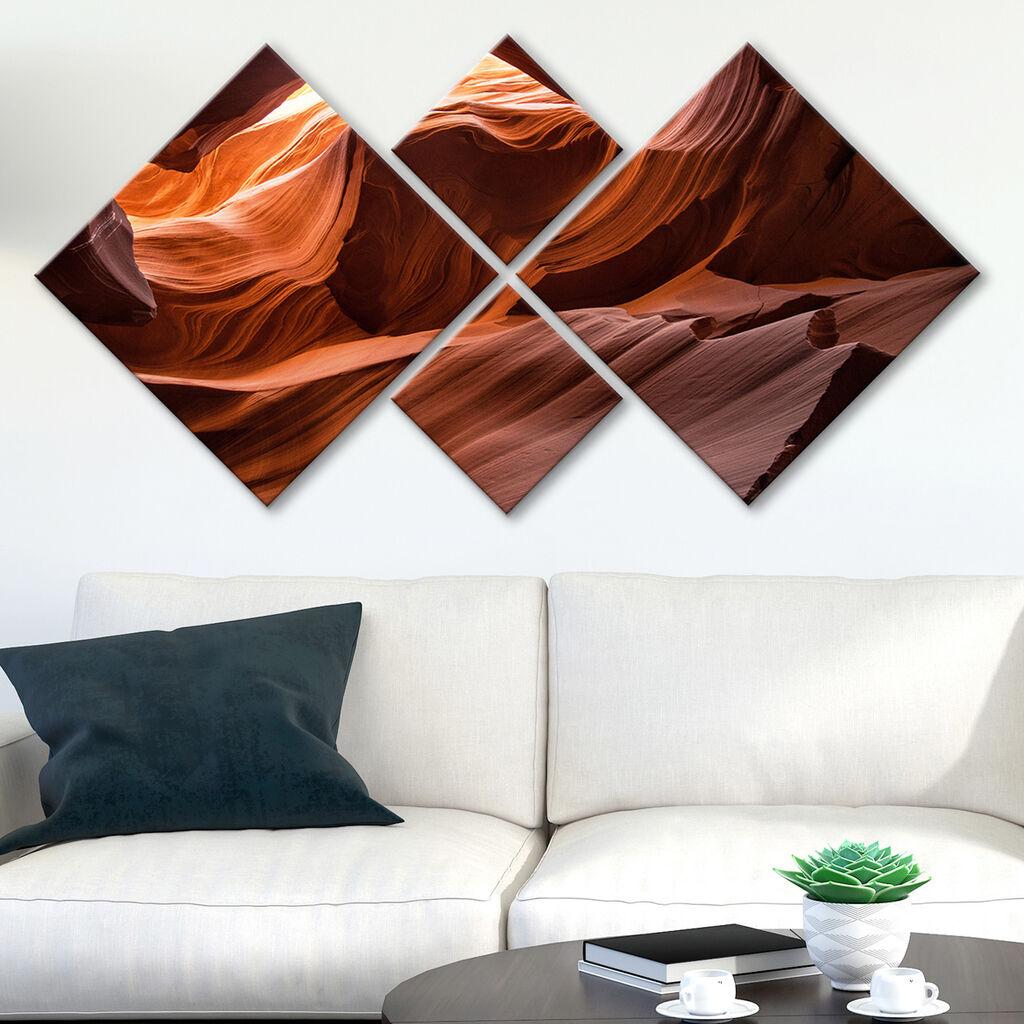 Wallity Slika 4MDF3286677, 60x115 cm, 4 dela