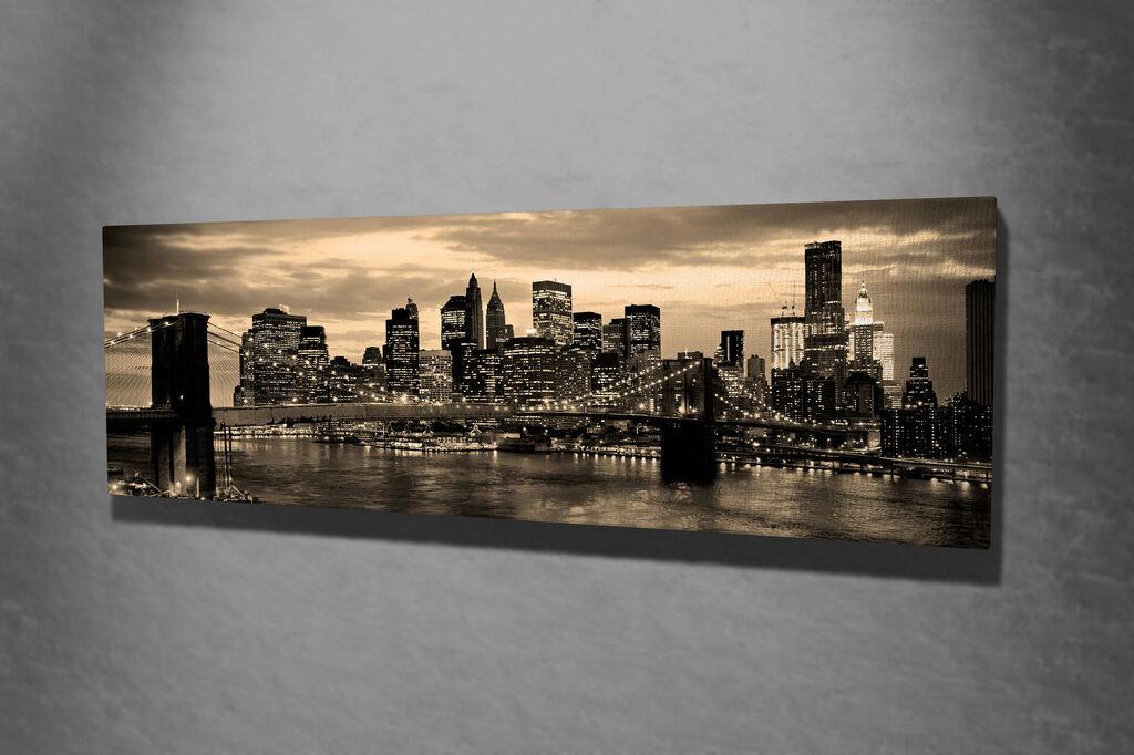 Wallity Slika na platnu 30x80cm
