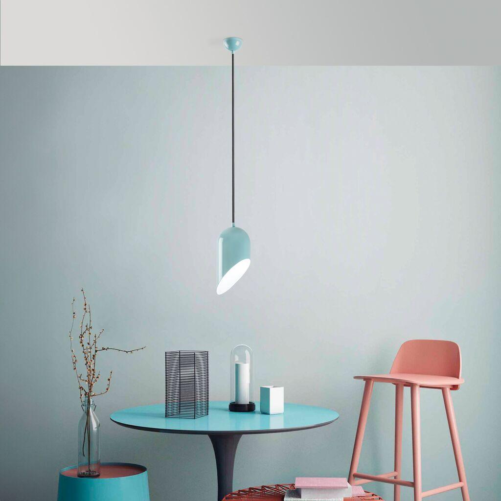 Opviq Luster Kesik, 32-121 cm, O14 cm, svijetloplava