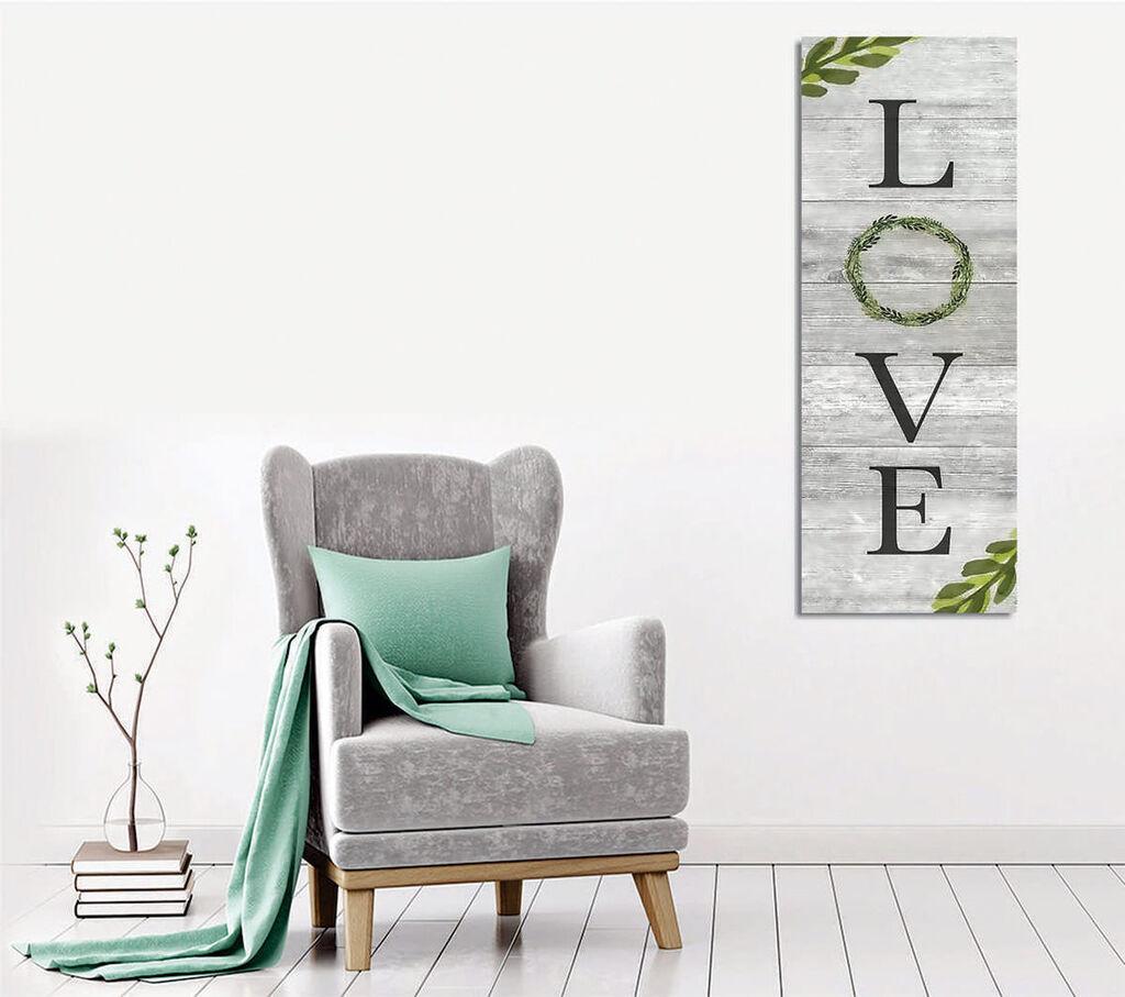 Wallity Slika na platnu 30x80cm