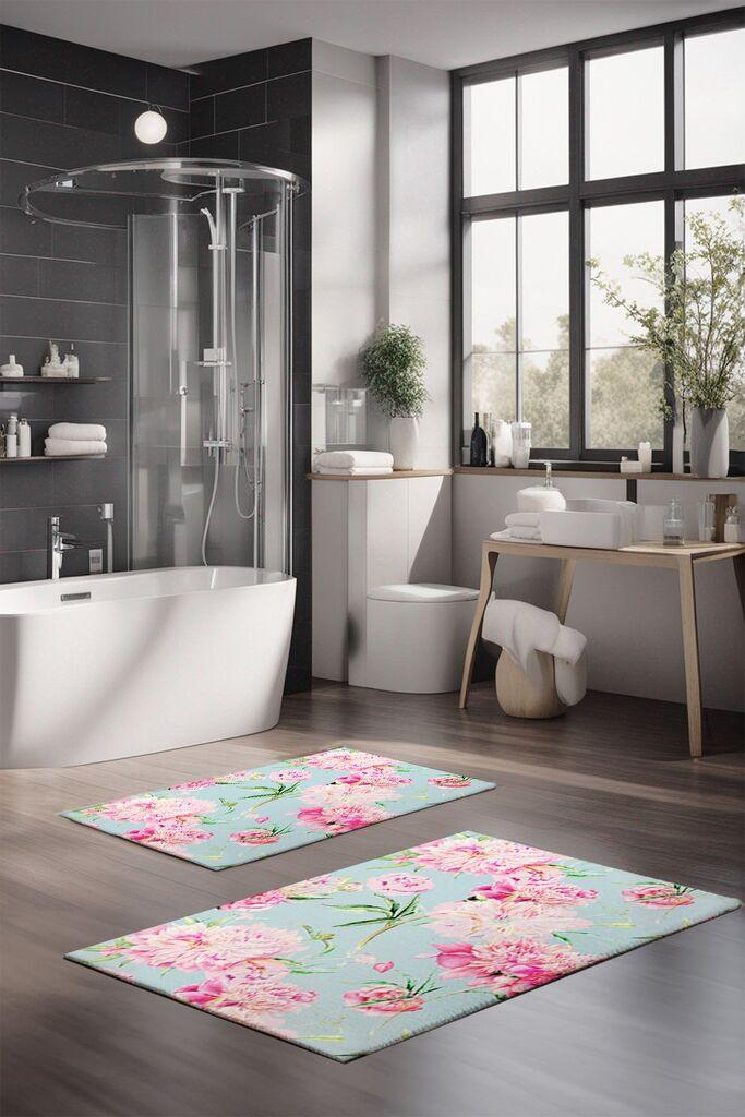 L'essentiel Maison Set prostirki za kupatilo CT-5256, 2 komada, šarene