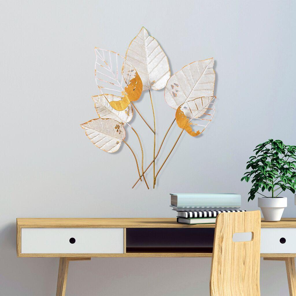 Wallity Zidna dekoracija Feuille 2, 73x76x4 cm, Šarena