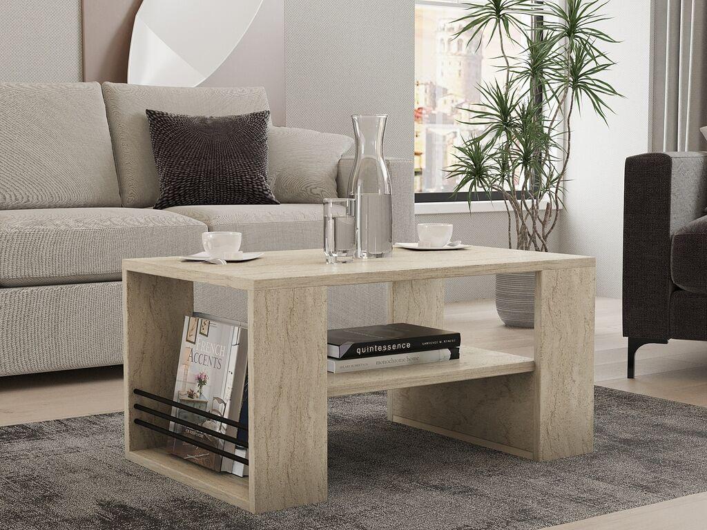Hanah Home Club sto Iris, 80x40x50 cm, krem