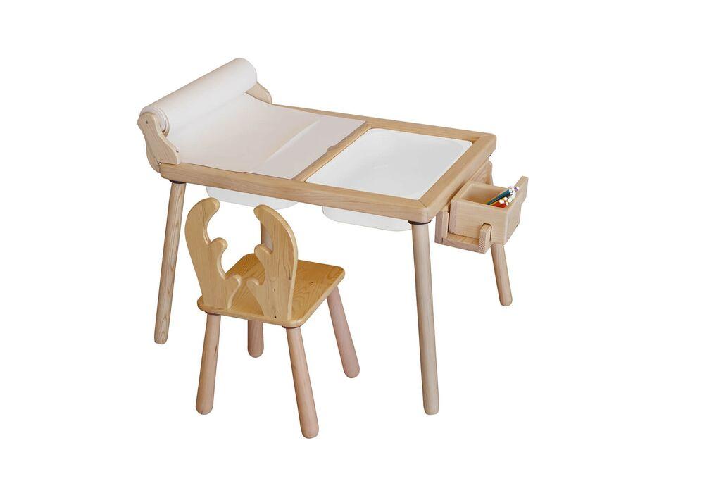 Hanah Home Dječiji sto i stolica, Bijela
