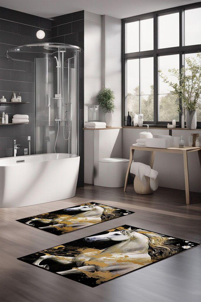 L'essentiel Maison Set prostirki za kupatilo CT-5420, 2 komada, šarene