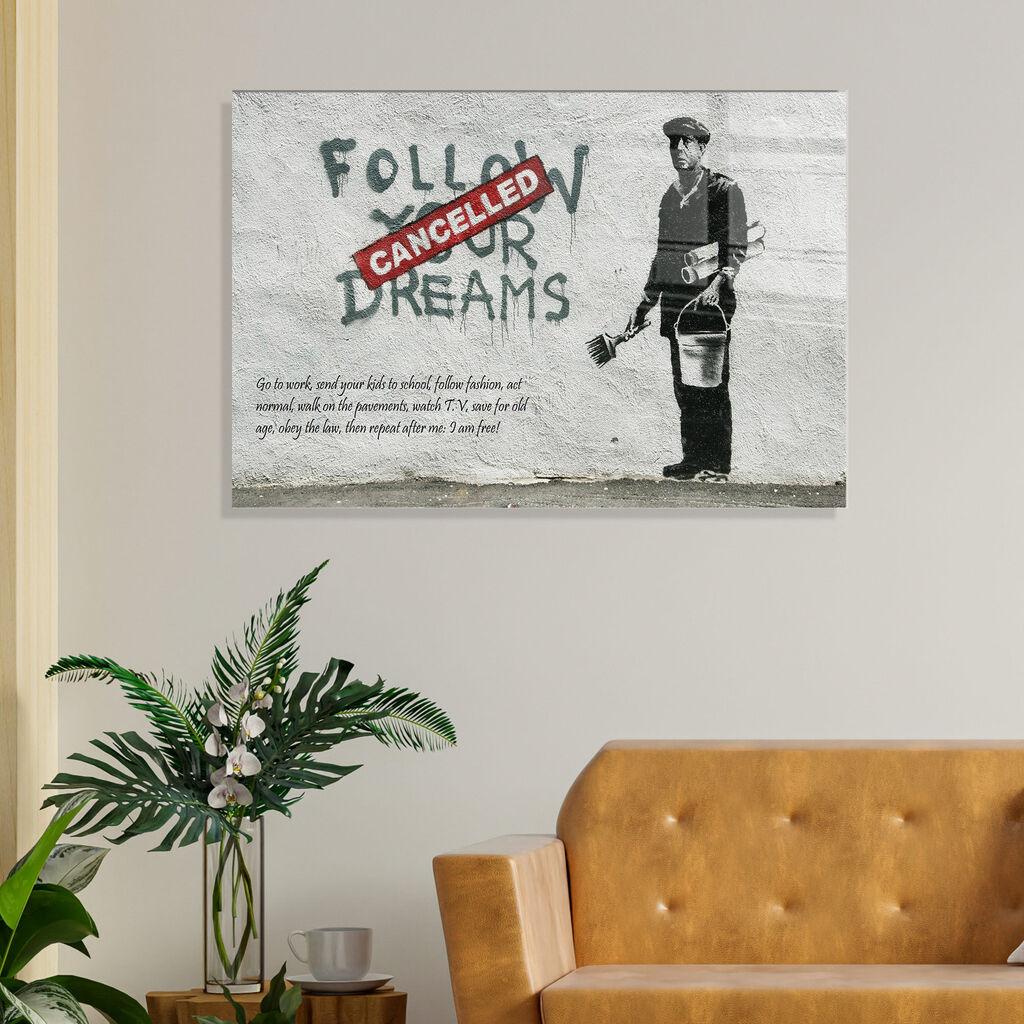 Wallity Slika od kaljenog stakla 50x70cm