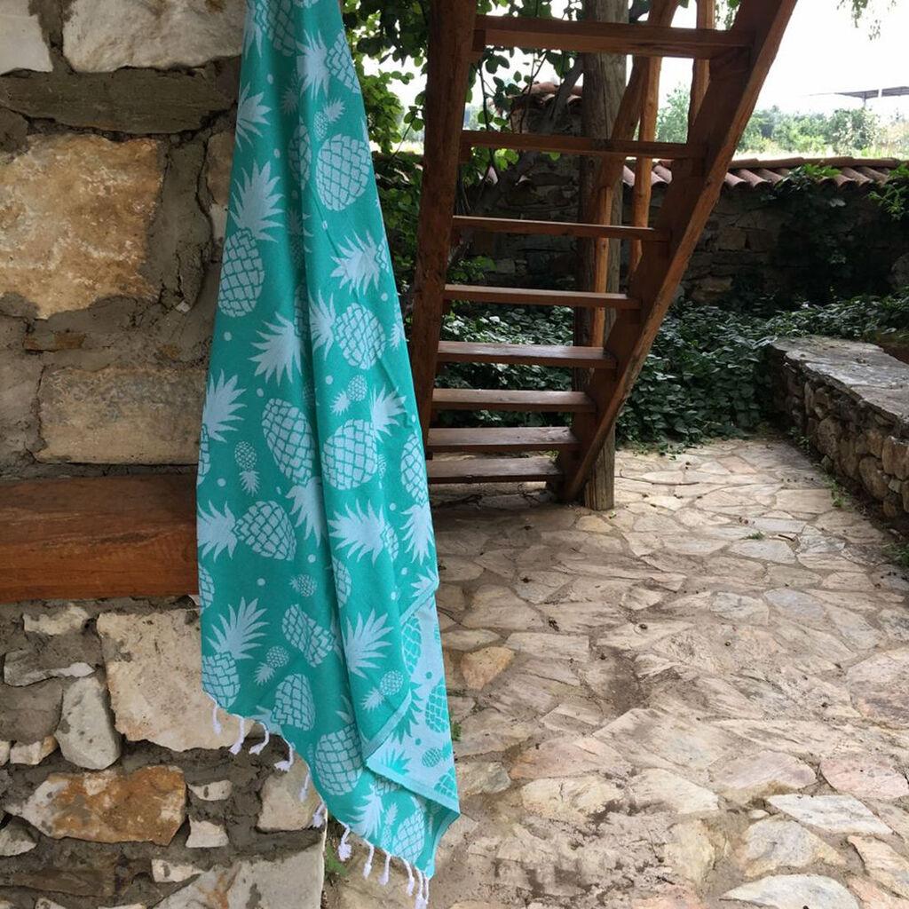 L'essentiel Maison Ručnik za plažu 100x180cm Zeleni