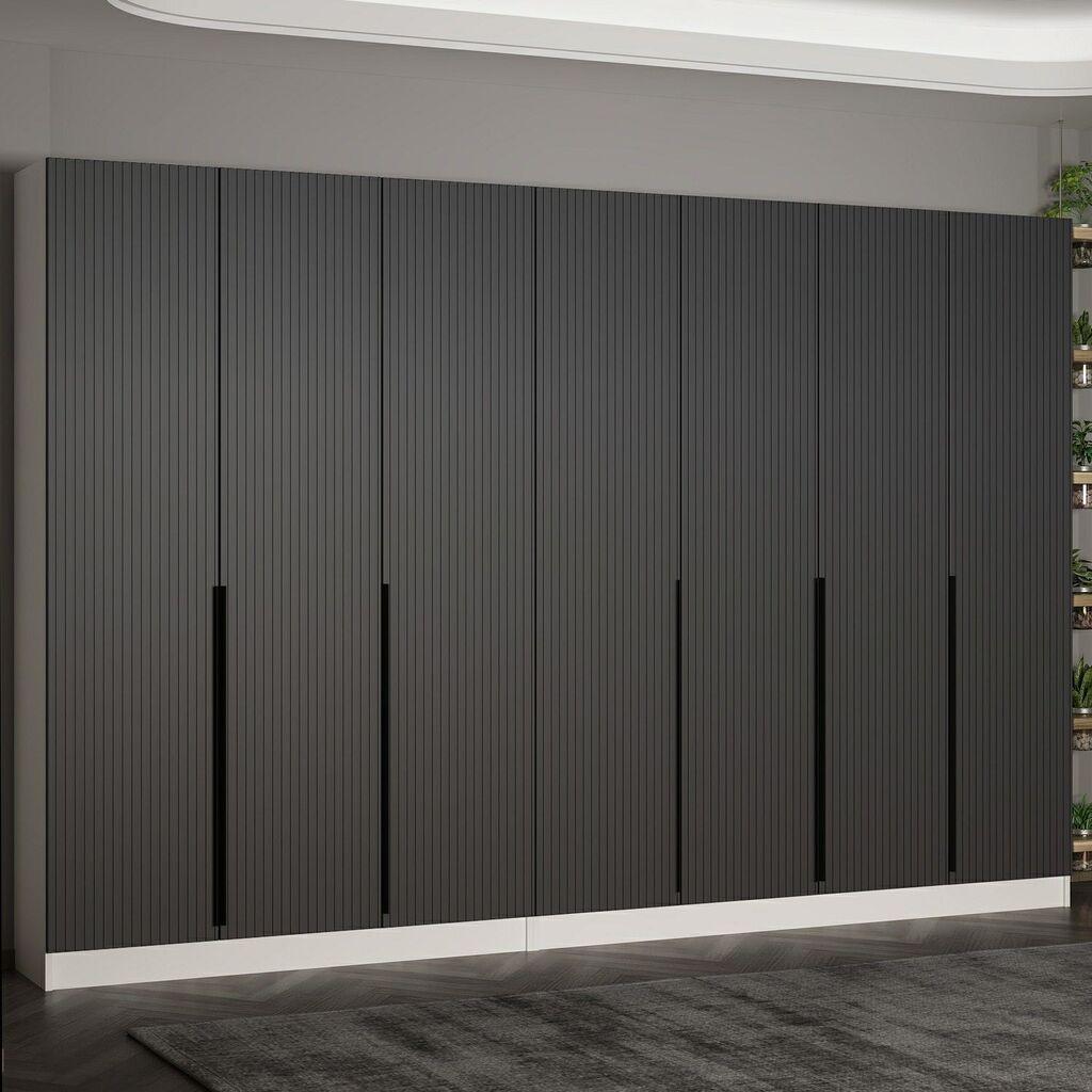 Hanah Home Ormar za hodnik Noah 8271, 315x210x35 cm, Antracit