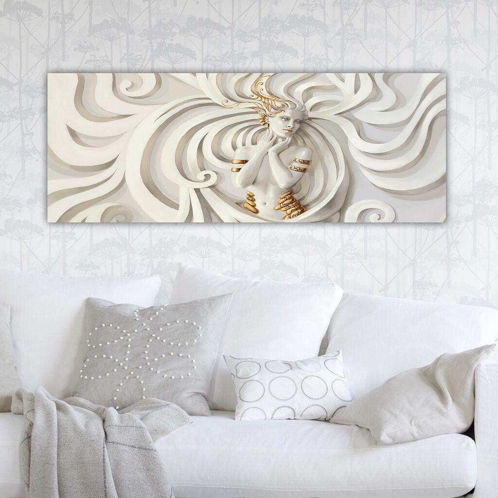 Wallity Slika na platnu 30x80cm