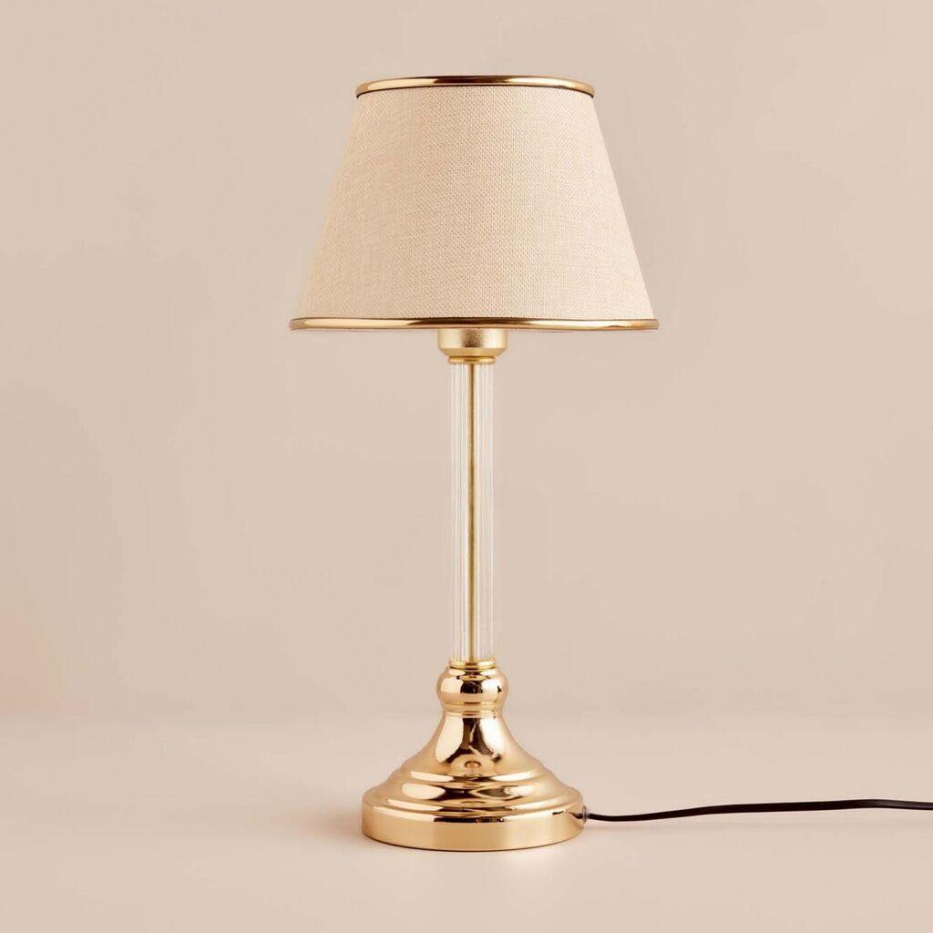 Opviq Stona lampa, Krem