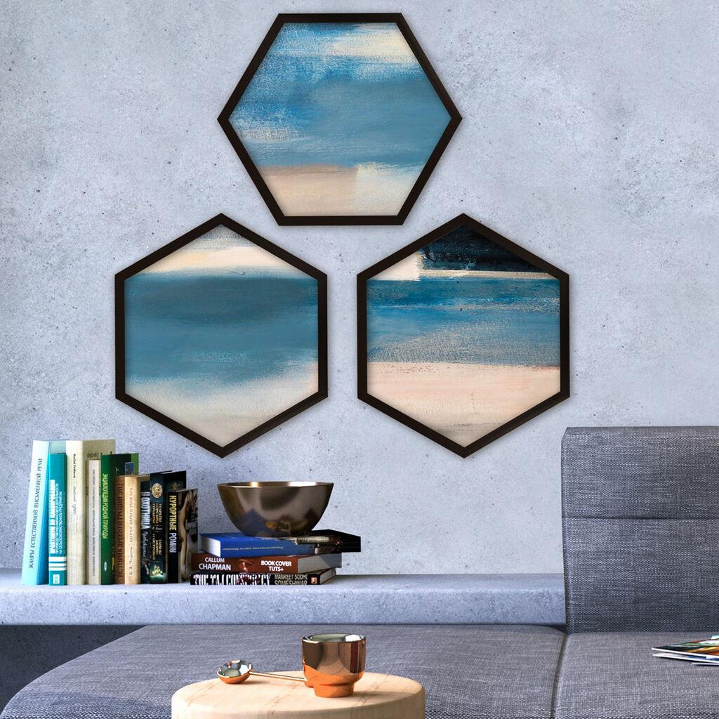 Wallity Uramljena slika 6GEN772034371, 35x35 cm, 3 dela