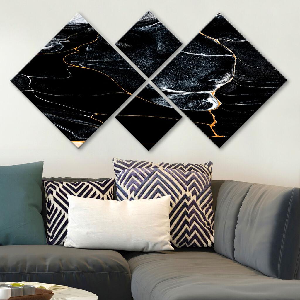 Wallity Slika 4MDF3112747, 60x115 cm, 4 dela
