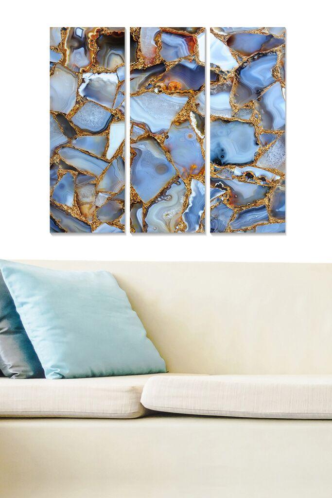 Wallity Slika MDF1096423562, 70x50 cm, 3 dela