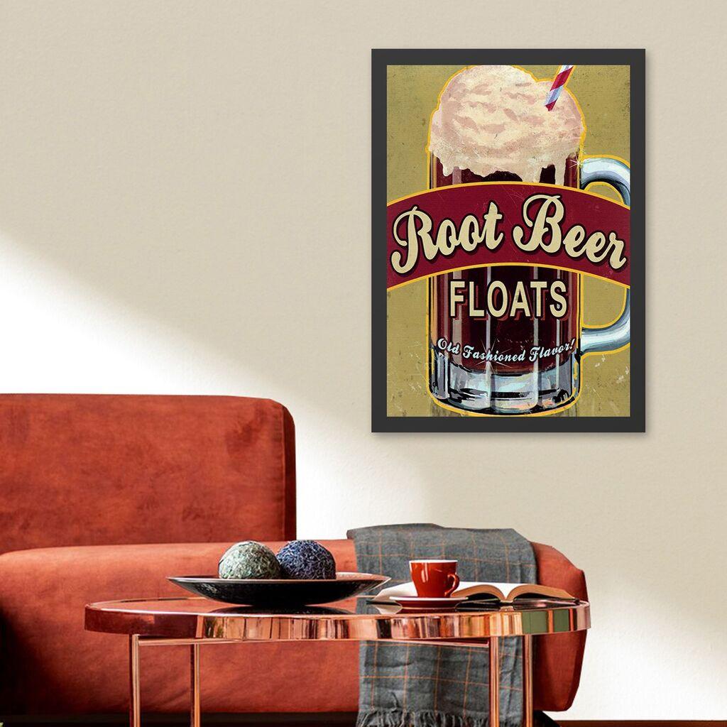 Wallity Uramljena slika Root Beer, 35x45 cm