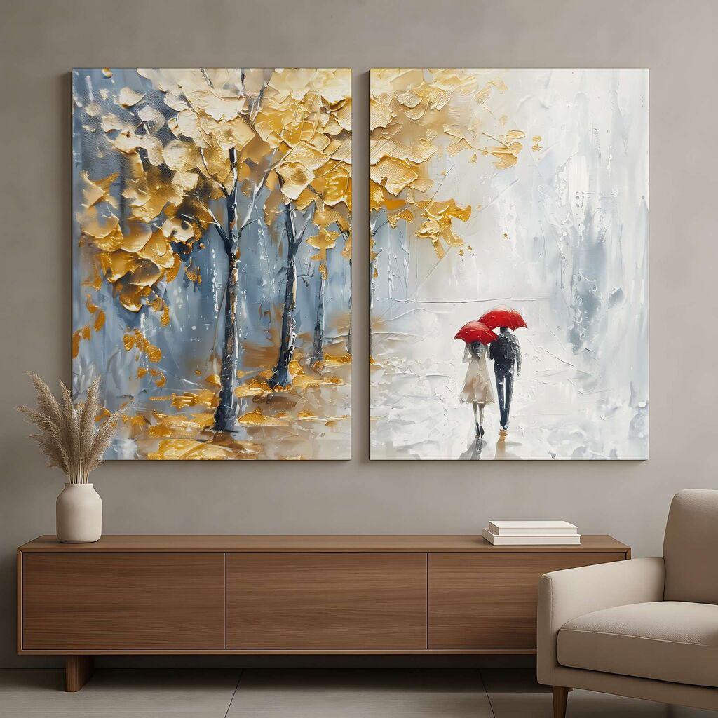 Zidna slika DEV6, 160x120 cm, 2 dijela